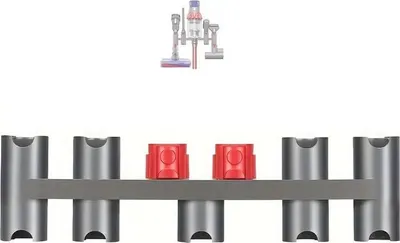 Produktbild von Mobilly Wandhalterung für Dyson V7, V8, V11, V15, bis zu 9 Zubehörteile