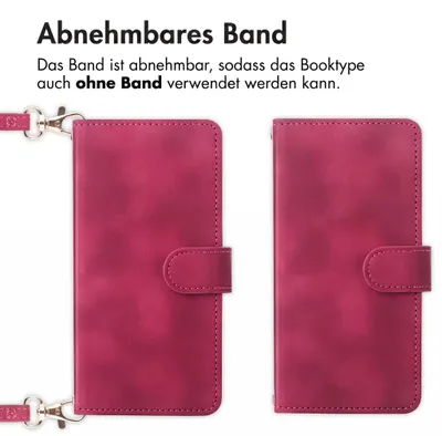 Produktbild von Imoshion Schutzhülle für Samsung Galaxy S26 FE - Rot (mit Kordel), KI-generiertes Bild