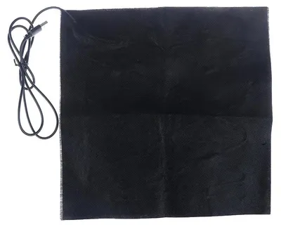 Immagine prodotto di Riscaldatore, fibra di carbonio, tappetino riscaldante portatile, 30 x 30 cm