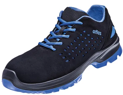 Produktbild von Atlas Sicherheitshalbschuh SL 40 2.0 blue S1 ESD SRC DGUV W10 Gr.43 schwarz/royalblau