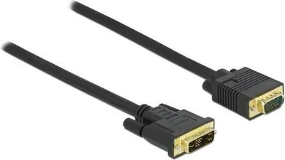 Obrázok produktu pre DeLOCK 86750, 3 m, DVI, VGA (D-Sub), Samec, Samec, Priamy