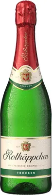 A bottle of Rotkäppchen Sekt trocken.