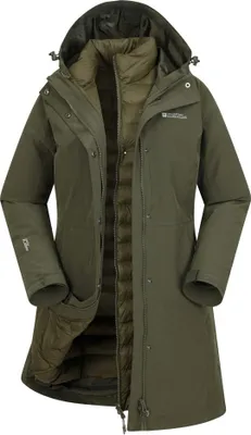 Immagine prodotto di Mountain Warehouse - Giacca "Alaskan" 3 in 1 da donna MW2051 (36 EU) (Blu scuro)
