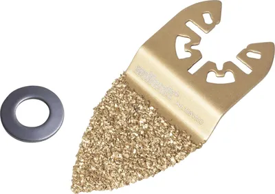Produktbild von Wolfcraft Fingerraspel Dreieck 35 mm Hartmetall für Vibrationssägen