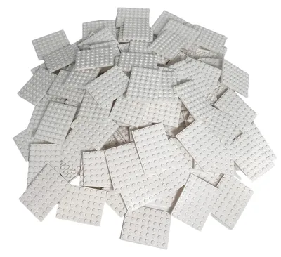 Produktbild von LEGO® 6x8 Platten Bauplatten Weiß - 3036 NEU! Menge 25x