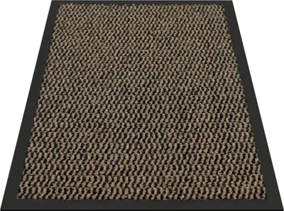Produktbild von WESEMEYER Fußmatte Stanton ocker-schwarz 90,0 x 150,0 cm