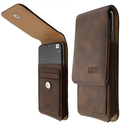 Image de caseroxx étui à clapet pour Gigaset GS290 en marron