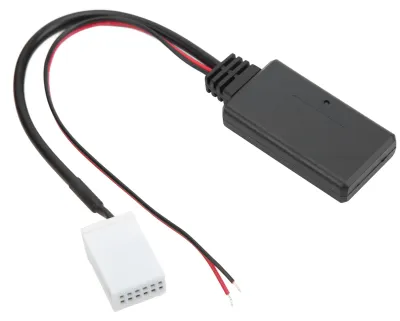 Obrázok produktu pre Náhradný audio kábel s adaptérom Bluetooth 5.0 a vstupom AUX pre autorádio Peugeot 307 a Blaupunkt (od roku 2005)