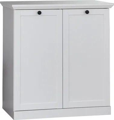 Produktbild von trendteam Wohnen Kommode BrandsonBaxter Weiß Nachbildung 81 x 88 x 41 cm