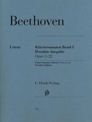 Produktbild von Ludwig van Beethoven - Klaviersonaten, Band I, op. 2-22, Perahia-Ausgabe