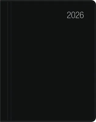 Produktbild von Taschenkalender schwarz 2026 - Büro-Kalender 8,3x10,7
