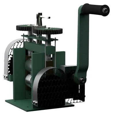 Imagen del producto de Máquina de procesamiento de metales, uso versátil, construcción de acero duradera, color verde