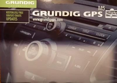 Produktbild von Grundig Automotiv M5 Navigationssystem 12,7 cm / 5 Zoll Display GPS