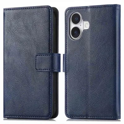 Immagine prodotto di imoshion Custodia a libro per iPhone 16 Plus - Blu scuro