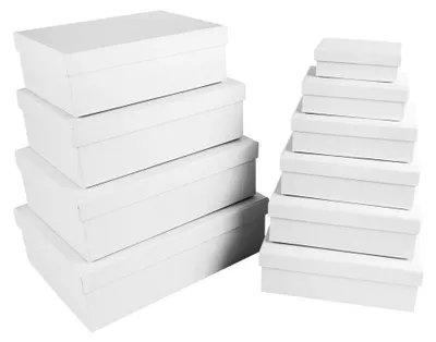 Immagine prodotto di Set di 10 scatole regalo in cartone