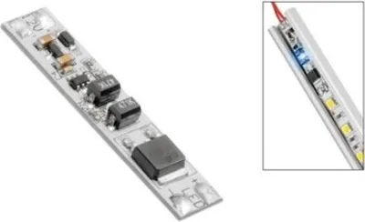 Zdjęcie produktu dla Wyłącznik do taśm LED do montażu w profilu LED MAX 60W GTV AE-WLPR-60