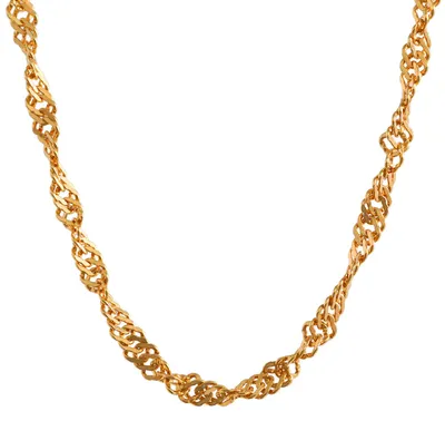 Produktbild von Goldkette Singapurkette Länge 50cm - Breite 1,4mm - 333-8 Karat Gold