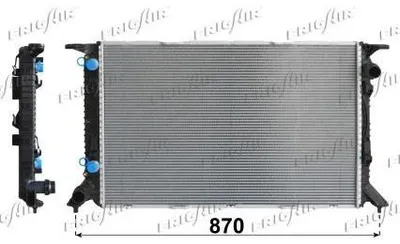 Produktbild von FRIGAIR 0110.3148 Kühler Wasserkühler Motorkühler für AUDI A4 Avant (8K5, B8) A5 Sportback (8TA) A5 Cabrio (8F7)