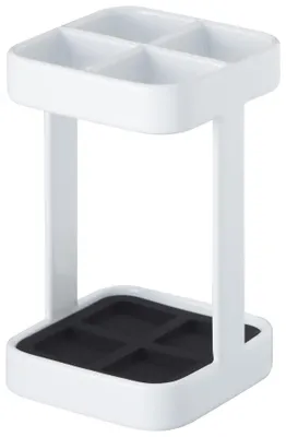 Obrázok produktu pre Stojan na kefky Yamazaki Tower Slim, biely
