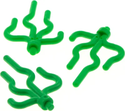 Image de 3x Lego Plante lac herbe vert clair algue plante sous-marine 6269992 30093