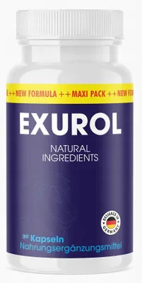 Produktbild von Nahrungsergänzungsmittel Exurol für Männer, Kapseln, 30 Stück