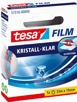 Productafbeelding van tesa® 57316-00000-02 Transparante plakfolie - 15 mm x 33 m