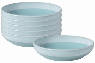 Produktbild von like. by Villeroy & Boch Perlemor Aqua Pastaschale ø 22,2 cm 6er Set