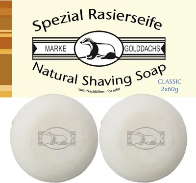 Image de Savon à raser Golddachs Classic 2x60gr