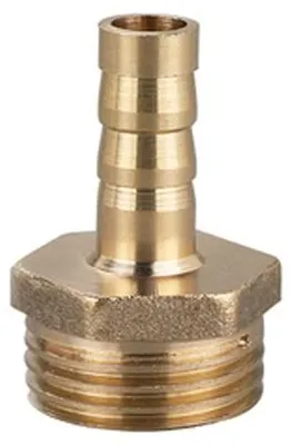 BSP Steckstutzen Messing 6-25mm, Schlauchanschluss mit Außengewinde