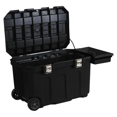 Zdjęcie produktu dla Stanley MOBILE Job Chest, Pokrowiec w typie walizki na naóżkach, Metal, Plastik, Czarny