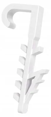 Obrázek produktu pro Hák pro rychlou instalaci kabelů plochých YDYp 3x1,5 a 3x2,5, balení 100 kusů