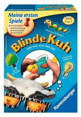 Immagine prodotto di Ravensburger I miei primi giochi Gioco tattile Mucca cieca 21404