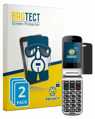 Produktbild von 2x BROTECT Sichtschutzfolie für Sweetlink F1PLUS Anti-Spy Privacy Sichtschutz Blickschutz Folie Blaulicht-Schutz