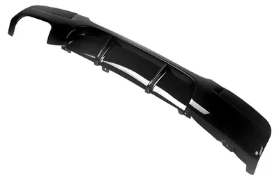 Obrázek produktu pro Spoiler předního nárazníku, konstrukce ABS, aerodynamický design, černá barva