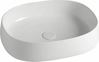 Zdjęcie produktu dla Sapho Jumper - Umywalka 500x400 mm, bez otworu na baterię, bez przelewu, biała WH071