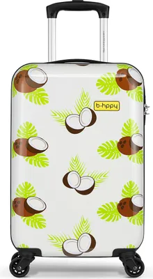 Produktbild von BHPPY Kinderkoffer handgepäck 53x35x20 cm, Reisekoffer kinder, Kinderkoffer mit rollen, Hartschalenkoffer für Kinder, Farbe Grau