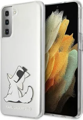 Obrázek produktu pro Pouzdro Karl Lagerfeld Choupette Fun Na Samsung Galaxy S21+ - Přesroczyste