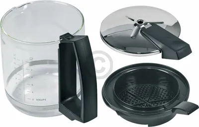 Produktbild von Krups F0464210F Glaskanne Glaskrug mit Filter und Deckel für Filterkaffeemaschine T8