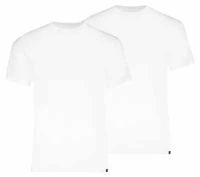 Produktbild von Everyday Rundhalsausschnitt T-Shirt 2er-Pack – Weiß – S