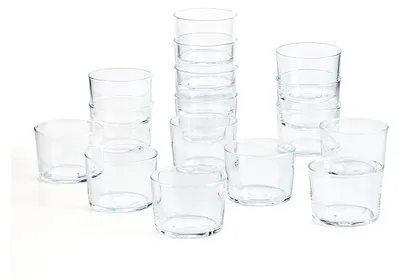 Immagine prodotto di Set di bicchieri Luminarc Chiquito Vetro trasparente 230 ml (16 pezzi)