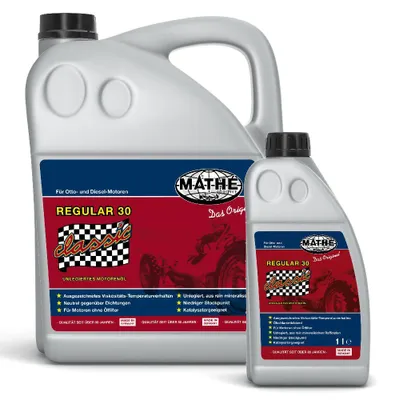 Produktbild von MATHÉ Regular SAE 30 5,0 l + 1,0 l