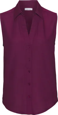 Produktbild von LASCANA Blusentop aubergine Größe 40