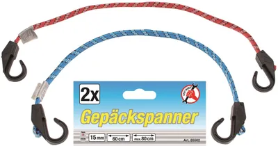 Produktbild von KRAFTMANN 85502 Gepäckspanner, 60 - 80 cm, 2-tlg.