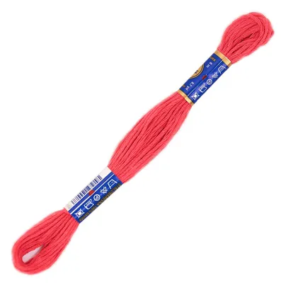 1 Docke Stickgarn 2g / Sticktwist 100 % Baumwolle Stickerei dunkelpurpur