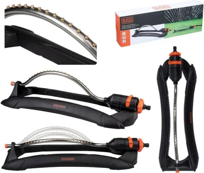 Produktbild von Oszillierender Turbosprinkler 19 Düsen black + decker