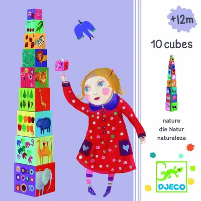 Immagine prodotto di DJECO scatola torre natura e animali