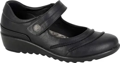 Produktbild von Boulevard - Riemchenschuhe für Damen DF4611 (43 EU) (Schwarz)