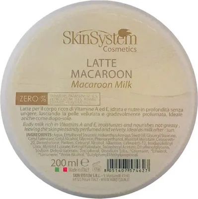 Immagine prodotto di SkinSystem Macaroon Milk 200ml - latte macaroon