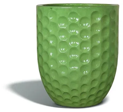 Zdjęcie produktu dla Doniczka ceramiczna Provencelia MEROVEE Oliwkowy, Ø30 cm x H45 cm, mrozoodporna