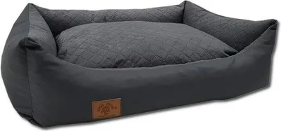 Obrázek produktu pro Pelíšek pro psy antracit 100x70 cm - pratelný polštář pro psy - voděodolný pelíšek pro psy